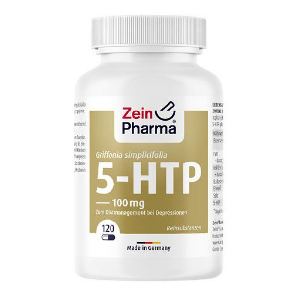 Средство с натуральным экстрактом семян африканской черной фасоли GRIFFONIA 5-HTP Caps 100 mg 120 шт Zein Pharma Средство с натуральным экстрактом семян африканской черной фасоли GRIFFONIA 5-HTP Caps 100 mg 120 шт Zein Pharma